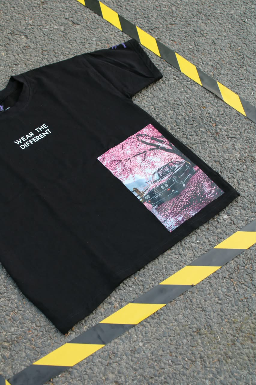 Oversized French Terry Cotton T-Shirt
