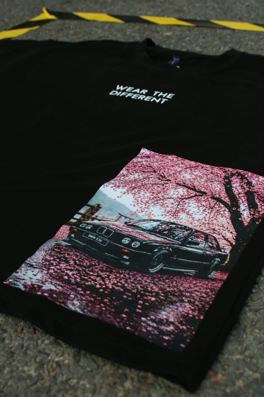 Oversized French Terry Cotton T-Shirt