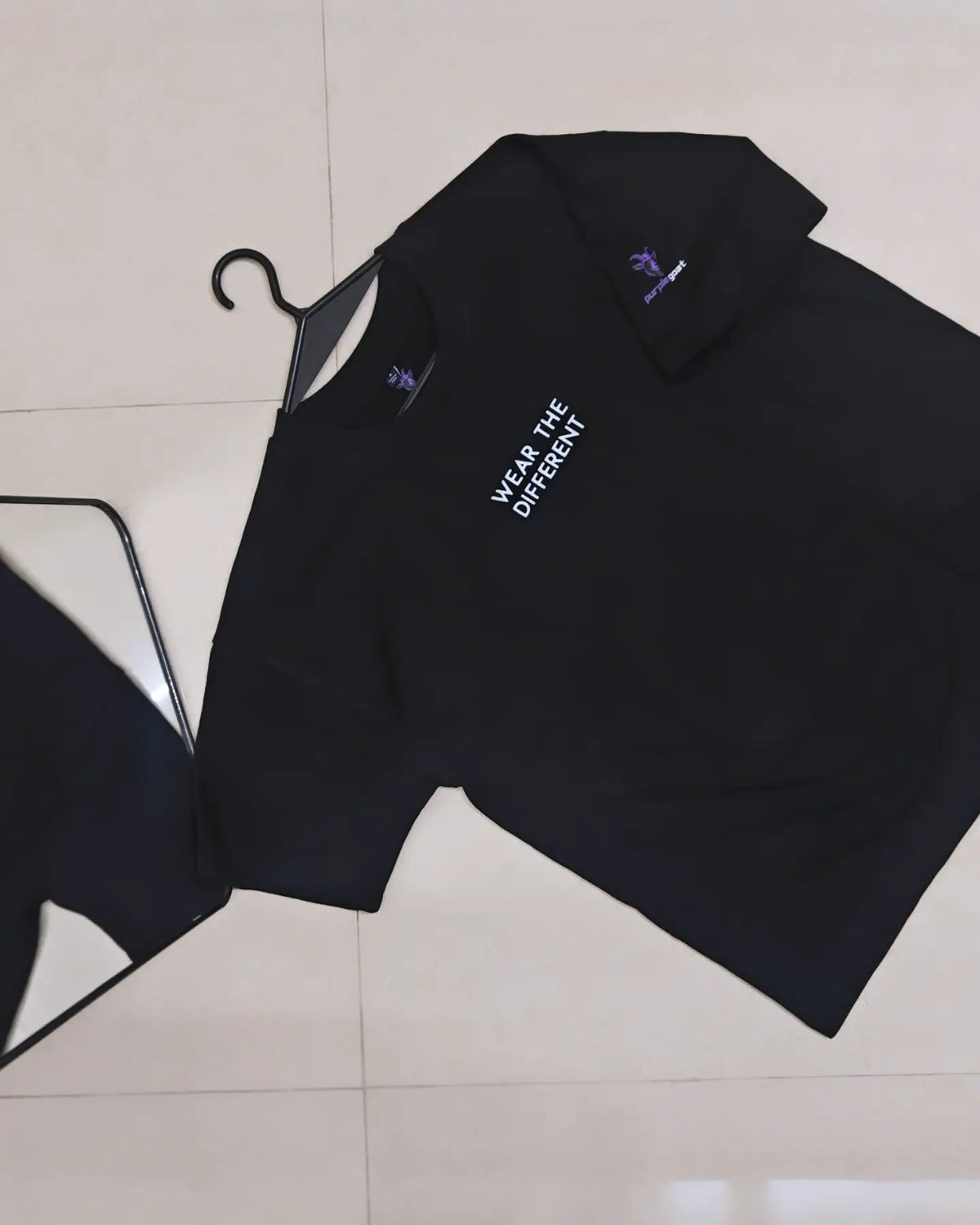 Oversized French Terry Cotton T-Shirt